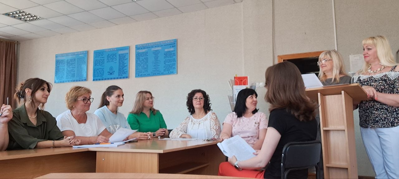 Представники адміністрації та Студентської ради під час консультації з академічної доброчесності
